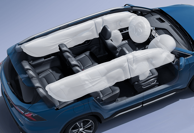 6 airbags auto seguro Okavango