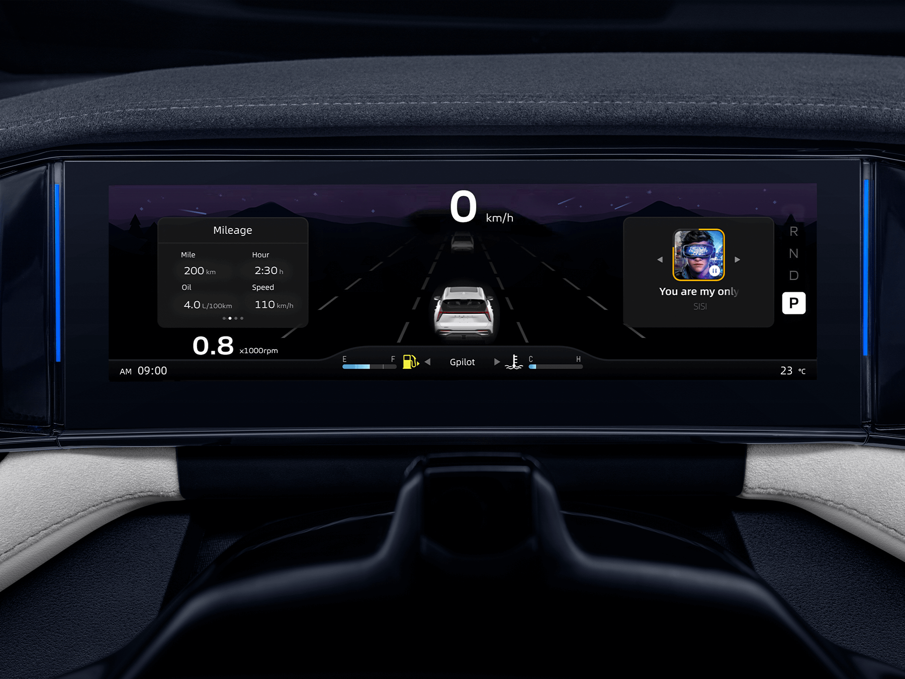 pantalla táctil suv