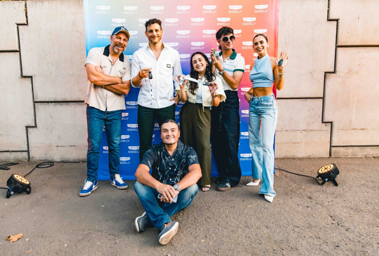 Geely presentó a sus nuevos embajadores en Chile