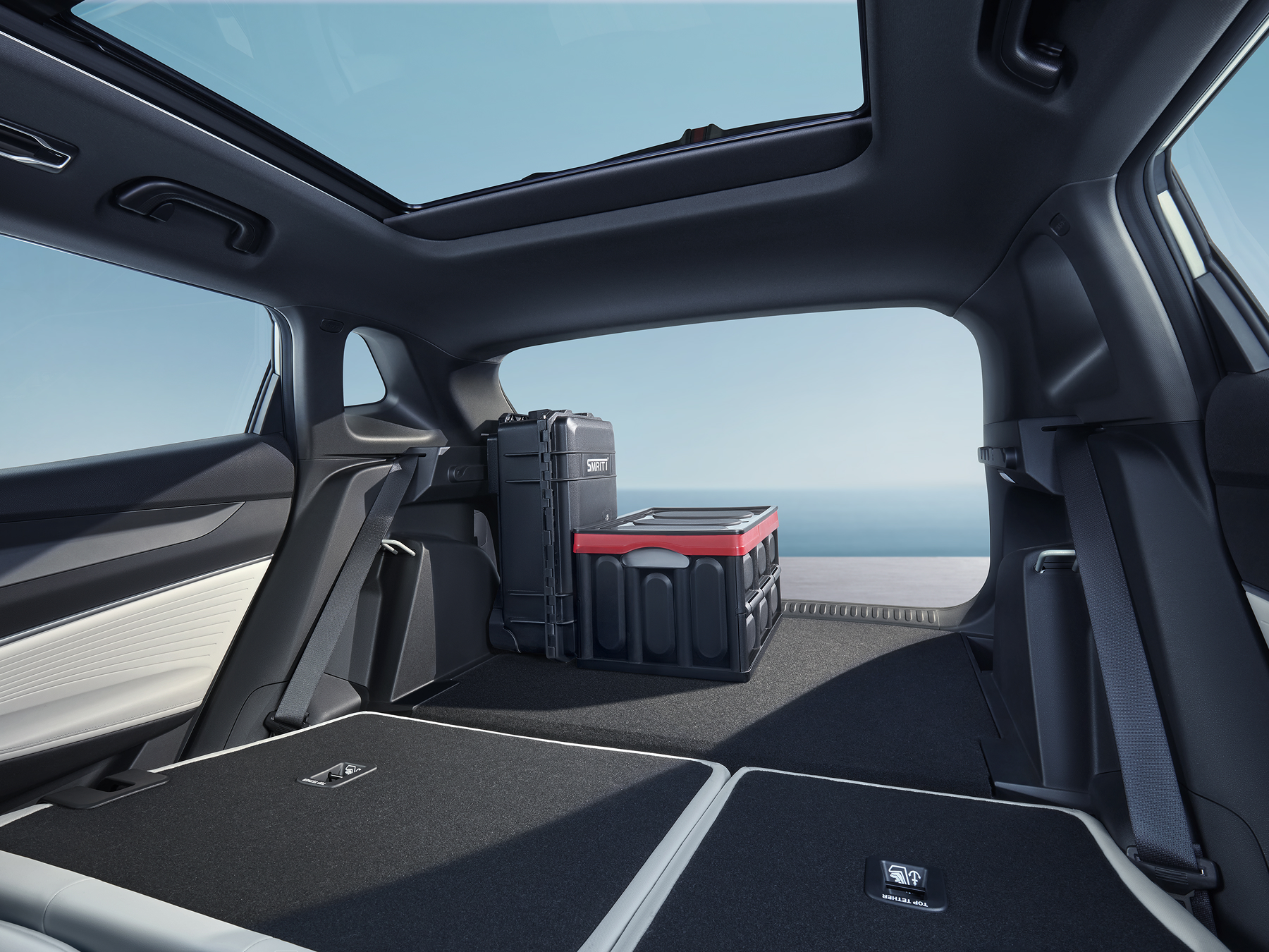 Maleta eléctrica de 571L expandible a 1,271L